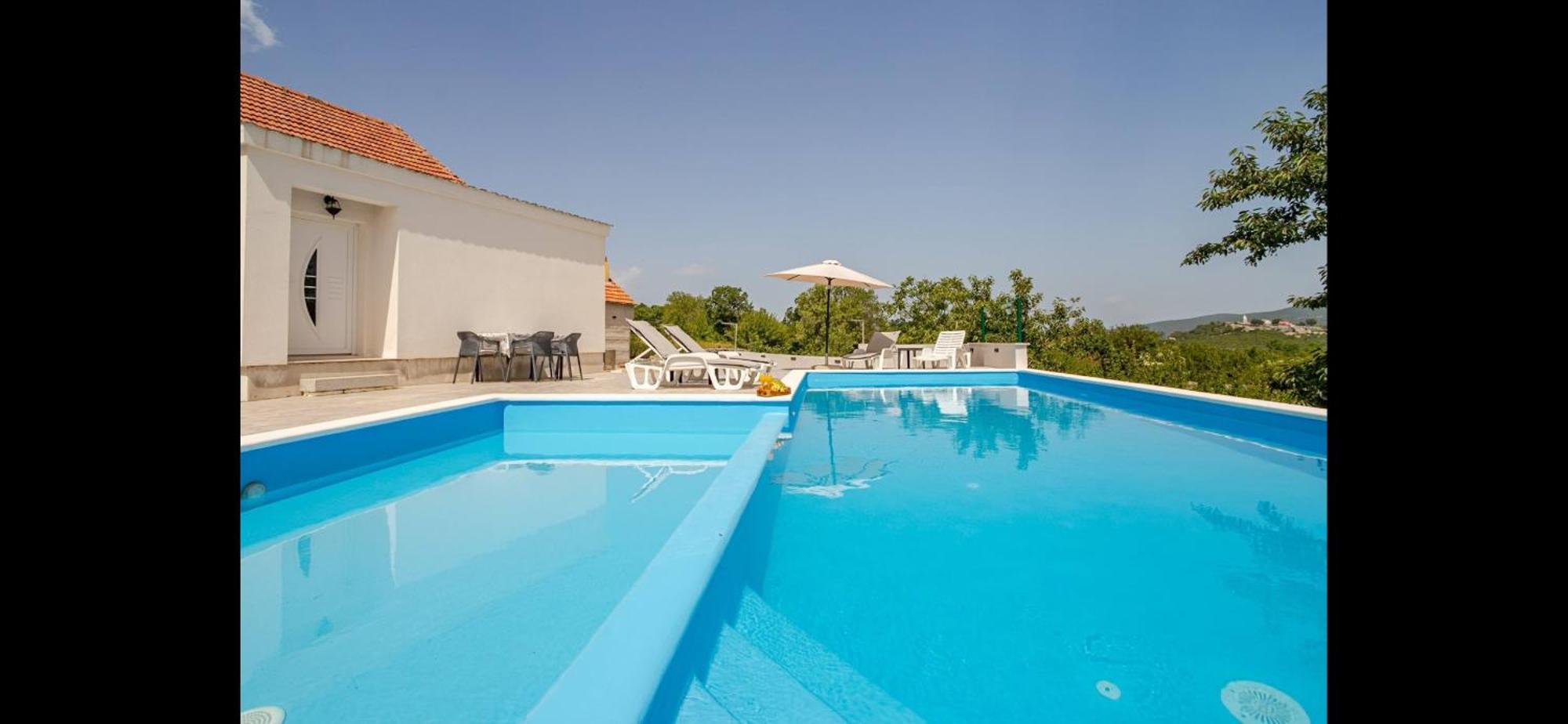 Villa Green Hill, Cista Velika, Imotski Omiš Exteriör bild